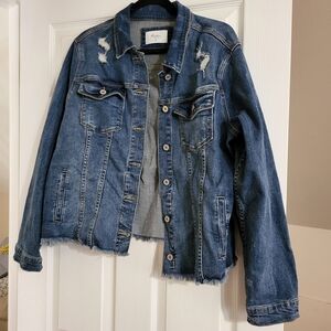 KanCan Indigo Denim Jacket